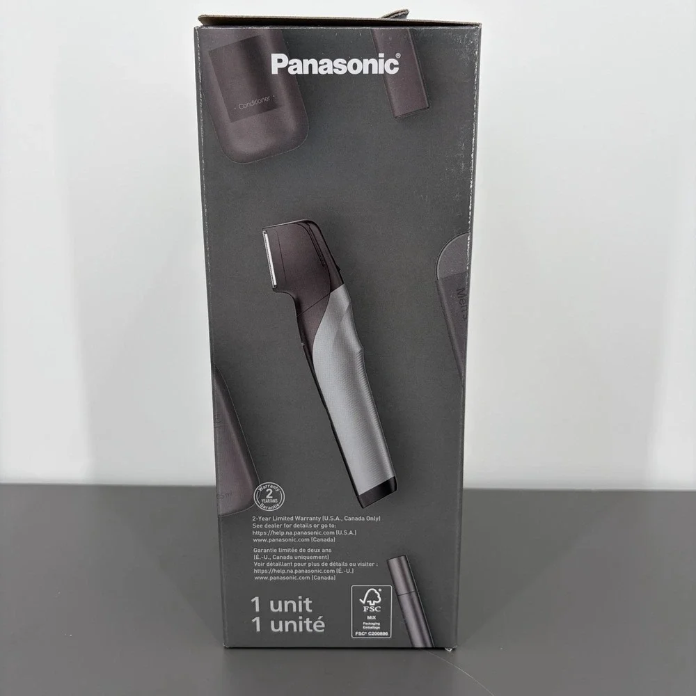 Panasonic ER-GK80-S Body Groomer Wet Dry Cordless Shaving Trimmer Black NEW